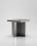 Arris | Sculptural Marble Side Table |