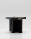 Arris | Sculptural Marble Side Table |