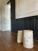 BAOBAB SIDE TABLE | Sculptural Stoneware Side Table