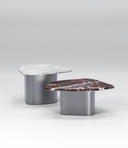 Fragment | Marble and Metal Coffee Table - INTERNATIONAL DESIGN
