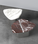 Fragment | Marble and Metal Coffee Table - INTERNATIONAL DESIGN