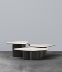 Fragment | Marble and Metal Coffee Table - INTERNATIONAL DESIGN