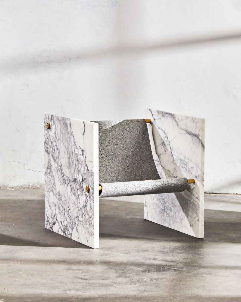 Stone Chair | Adri Sculptural Lounge Chair | International Design ...