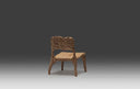 MANTA PILTI LOW CHAIR | Sculptural Carved Low Chair | Limited Edition