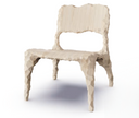 MANTA PILTI LOW CHAIR | Sculptural Carved Low Chair | Limited Edition