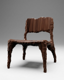 MANTA PILTI LOW CHAIR | Sculptural Carved Low Chair | Limited Edition