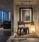 MANTA PILTI LOW CHAIR | Sculptural Carved Low Chair | Limited Edition