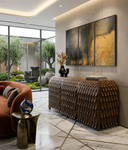 PANKALANGU CREDENZA | Sculptural Bent Plywood Credenza | Limited Edition