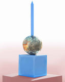 Pianeta | Onyx and Resin Candleholder | Candleholder