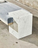 Coexist | Stone and Metal Bench - INTERNATIONAL DESIGN - Bench - luxury - art