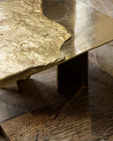 Bronze coffee table detail