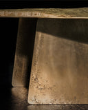 Cast bronze table base
