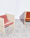 ADRI Travertine |  Contemporary Designer Chair