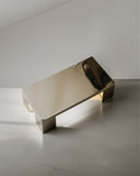 Sculptural centre table showcasing refined stone craftsmanship. A collectible furniture piece with architectural character.