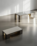 Luxury designer coffee table combining natural materials and contemporary design. Crafted as a functional work of art.
