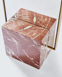 Luxury stone mirror featuring bold natural colour variation. Designed to elevate contemporary interiors.