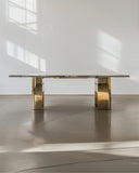 Arielle Assouline X-Bureau table showcasing bold sculptural forms and refined contemporary detailing. Designed as a distinctive statement piece for sophisticated modern interiors.