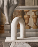 Contemporary statement lamp with a softly curved silhouette. A designer lighting piece for modern interiors.