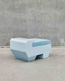 Amphibious Puff in Light Blue | Contemporary Seating
