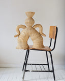 Designer object showcasing handwoven natural fibre and refined craftsmanship. Crafted as a statement for contemporary interiors.