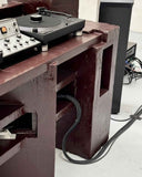 BRUTALIST DJ Booth - Red | Contemporary Music Deck