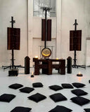 BRUTALIST DJ Booth - Red | Contemporary Music Deck