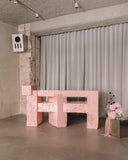 BRUTALIST DJ Booth - Pink | Contemporary Music Deck