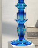 Amber Blush Gradient Crystal | Sculpture I