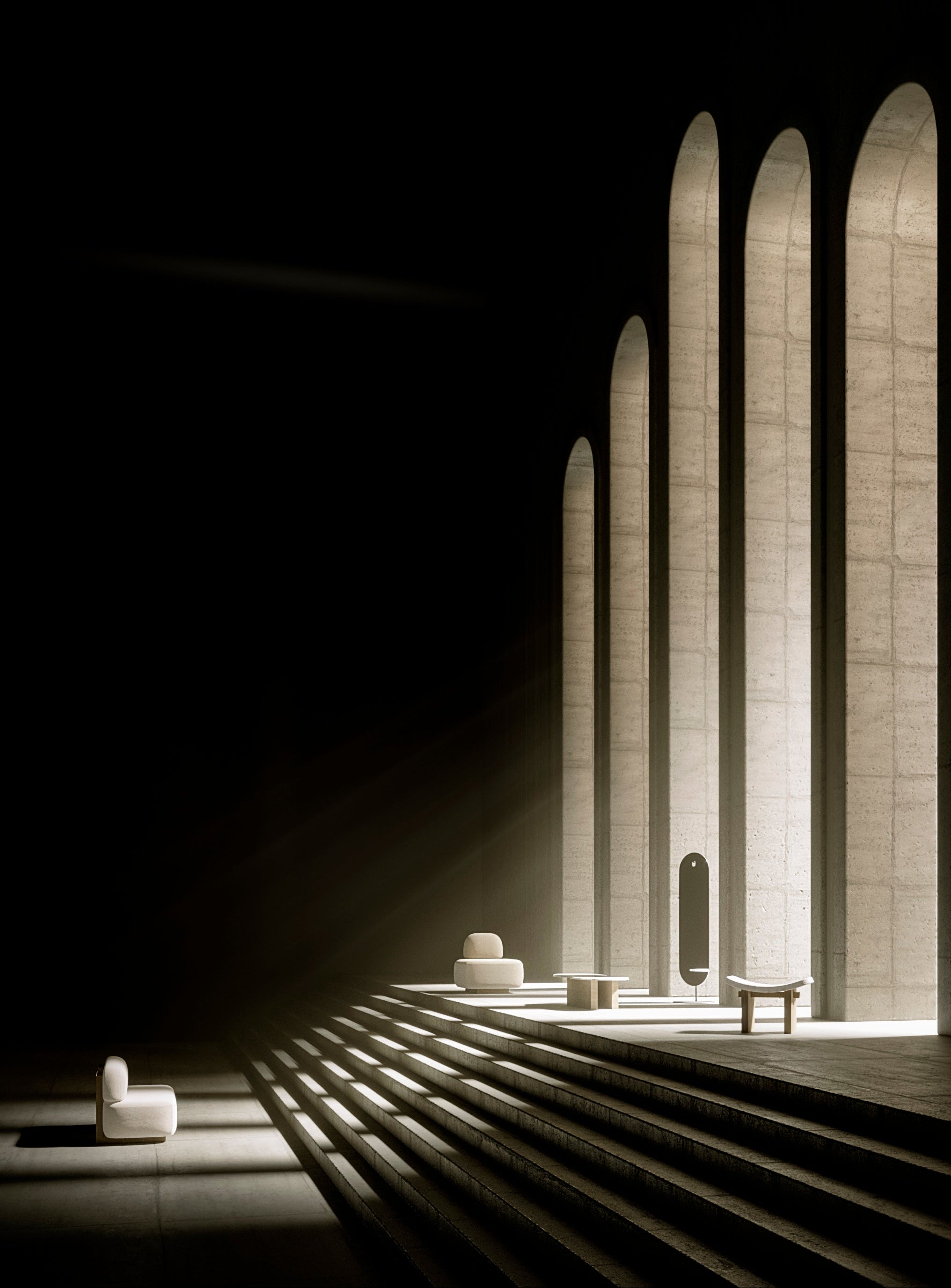 Contact us form geometric art design