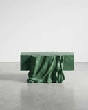 Cement Venus Bench | Sculptural Marble Seat