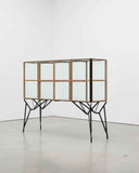 Showcase Cabinet | Steel & Oak Glass Display