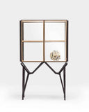 Showcase Cabinet | Steel & Oak Glass Display