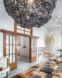 Unity Globe Light | Modular Steel Chandelier