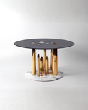 Glory Holes | Marble Side Table | Limited Edition | Art & Collectible Design | INTERNATIONAL DESIGN