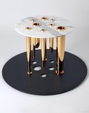 Glory Holes | Marble Side Table | Limited Edition | Art & Collectible Design | INTERNATIONAL DESIGN