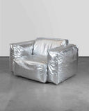 Sibylia | Armchair Silver | Limited Edition Armchair | Art & Collectible Design | INTERNATIONAL DESIGN