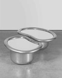 Laghi M Coffee Table Silver | Sculptural Coffee Table | Limited Edition | Art & Collectible Design | INTERNATIONAL DESIGN