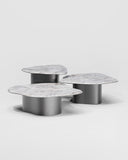 Fragment | Marble and Metal Coffee Table - INTERNATIONAL DESIGN - Coffee Tables - luxury - art