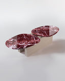 Taras | Marble and Wood Coffee Table - INTERNATIONAL DESIGN - Coffee Tables - luxury - art