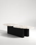 Taras | Marble and Wood Coffee Table - INTERNATIONAL DESIGN - Coffee Tables - luxury - art