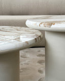 Gemini Round | Stone Coffee Table | Coffee Table - INTERNATIONAL DESIGN - Coffee Tables - luxury - art