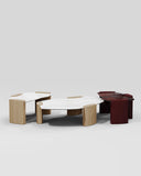 Kora X | Marble Wood Coffee Table - INTERNATIONAL DESIGN - Coffee Tables - luxury - art