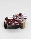Kora X | Marble Wood Coffee Table - INTERNATIONAL DESIGN - Coffee Tables - luxury - art