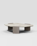 Kora X | Marble Wood Coffee Table - INTERNATIONAL DESIGN - Coffee Tables - luxury - art