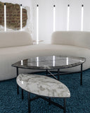 Book | Marble, Metal & Brass Coffee Table | Coffee Table - INTERNATIONAL DESIGN - Coffee Tables - luxury - art