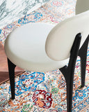 Richmond | Wood, Velvet & Bouclé Dining Chair | Dining Chair - INTERNATIONAL DESIGN - Dining Chairs - luxury - art