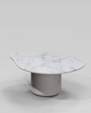 Laghi I Marble Dining | Marble, Wood & Steel Dining Table | Dining Table - INTERNATIONAL DESIGN - Dining Tables - luxury - art