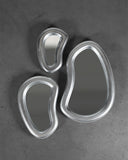 Laghi Silver | Collectible Wall Mirror - INTERNATIONAL DESIGN - Mirrors - luxury - art