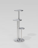 Orion | Satin Brass Side Table - INTERNATIONAL DESIGN - Side Tables - luxury - art