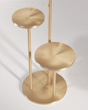 Orion | Satin Brass Side Table - INTERNATIONAL DESIGN - Side Tables - luxury - art
